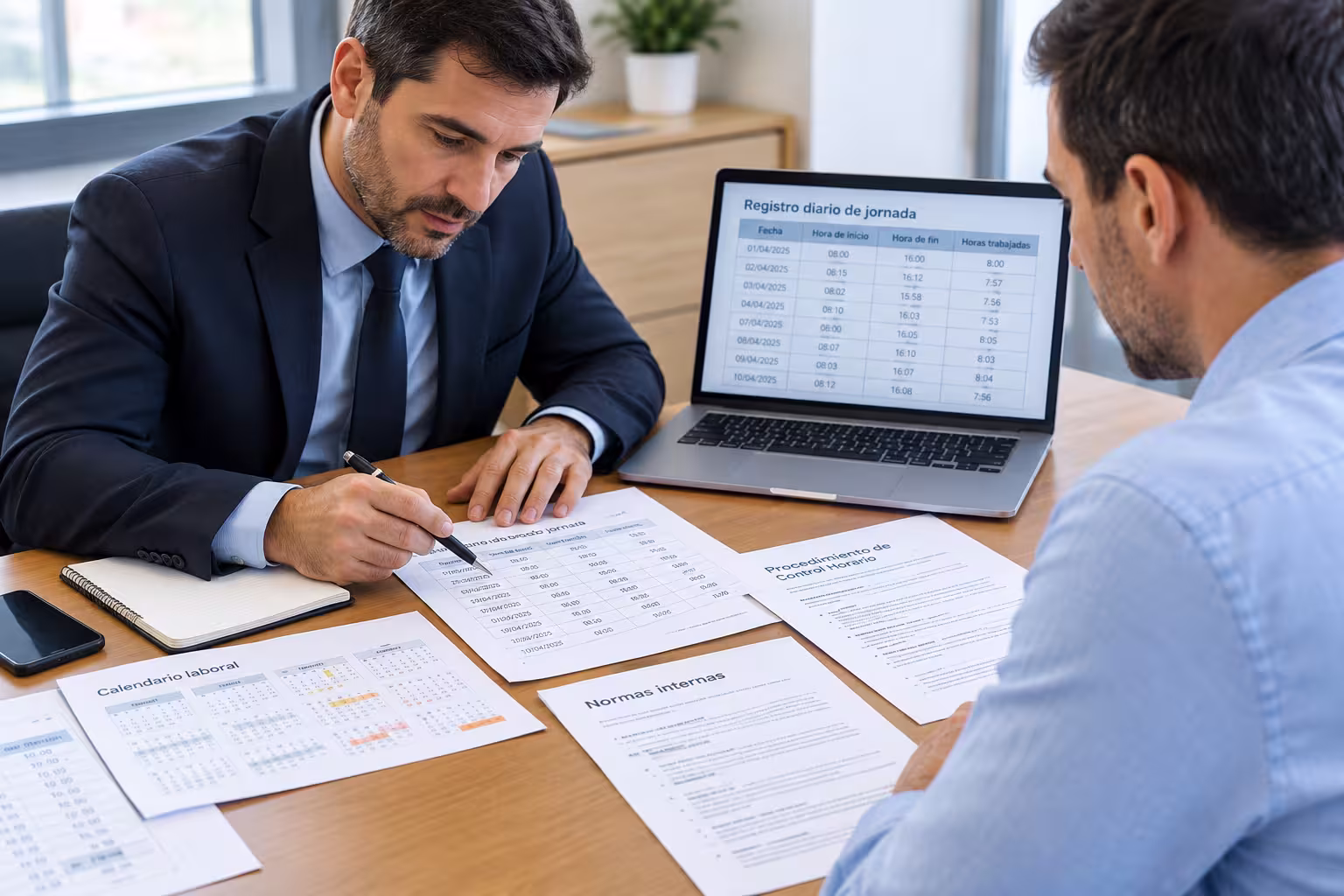 ¿Qué documentación puede pedir Inspección de Trabajo sobre el control horario?