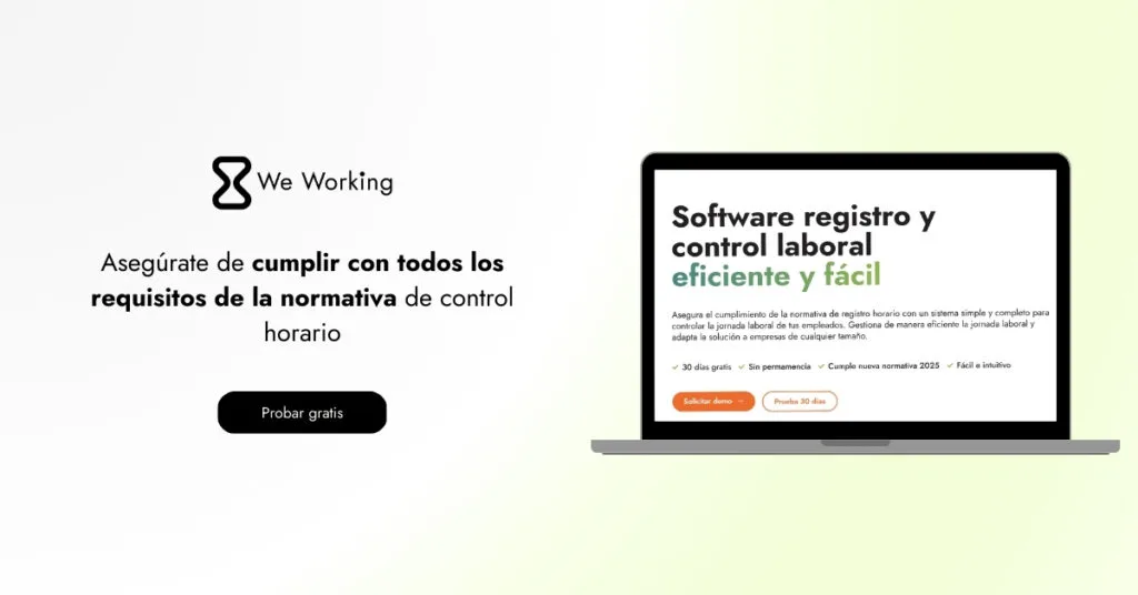 Teletrabajo y control de horas