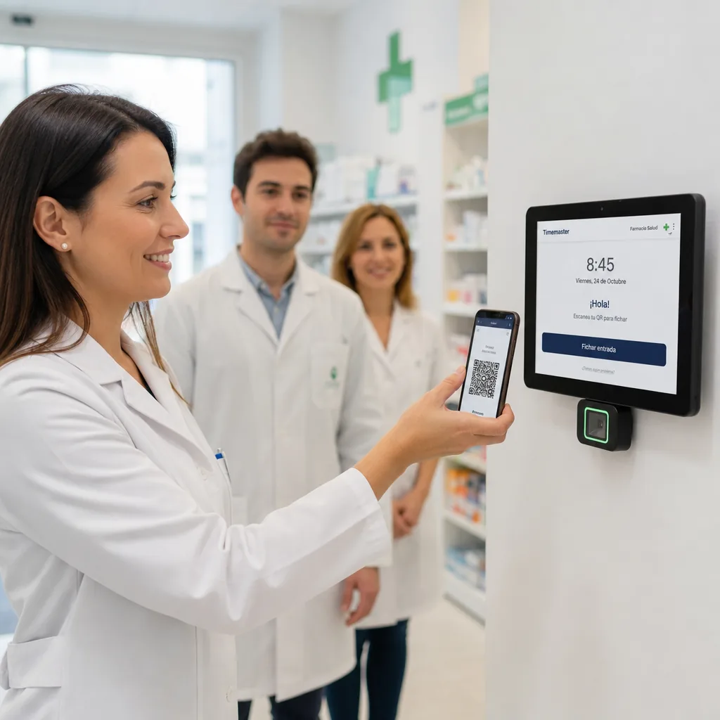 Software de control horario para farmacias con WeWorking