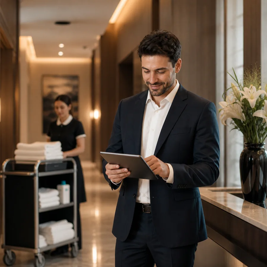 Aplicación de control horario para hoteles