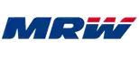 Logo de MRW mensajería y transporte, control horario WeWorking