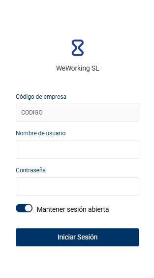 Iniciar sesión empleado